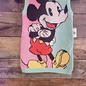 Disney Kids Casual Dress - Pink, Red, Yellow, Black, White, Mint. Sweater Dress